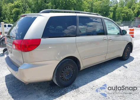 2006 Toyota Sienna Le из США, поврежденный, VIN 5TDZA23C26S511947